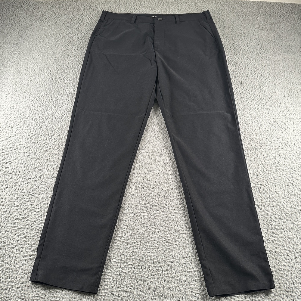 Sun Day Red Chino Pants Mens 34x30 Black Tiger Woods Straight Leg Golf